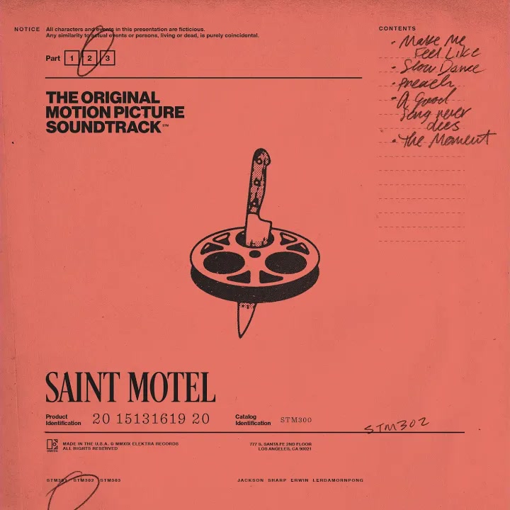 [Saint Motel] The Original Motion Picture Soundtrack： Pt. 2